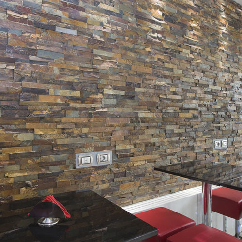 Paramento in pietra naturale - GIZA NIGHT - Marmotex SRL - da interno / da esterno / rustico