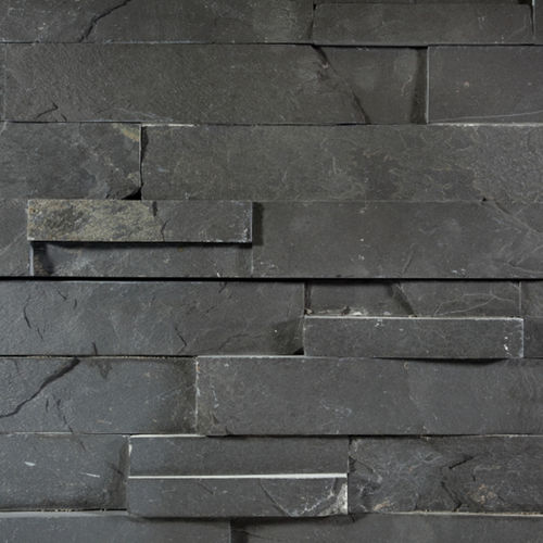 Paramento in pietra naturale - GIZA BLACK - Marmotex SRL - da interno / contemporaneo / 3D
