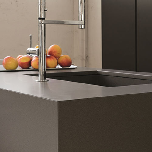 Piano di lavoro in pietra naturale - PACIFIC GREY - Marmotex SRL - contract / da cucina / grigio