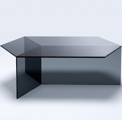 Tavolino basso contemporaneo - ISOM OBLONG - NEOCRAFT GmbH - in vetro / per uso residenziale / da interno