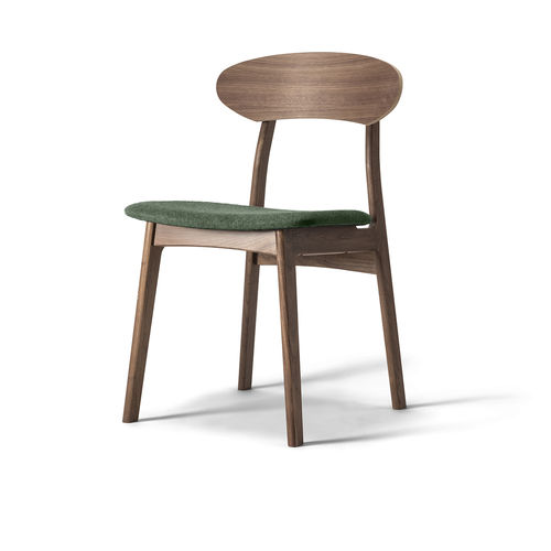 Sedia da pranzo design scandinavo - TRIBE - PBJ Mobler ApS - da interno / in legno compensato / con supporto in legno massiccio