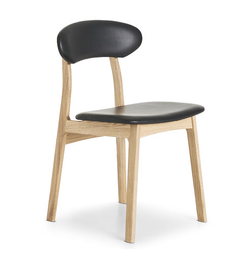 Sedia da pranzo design scandinavo - TRIBE LUX - PBJ Mobler ApS - da interno / in tessuto / in pelle