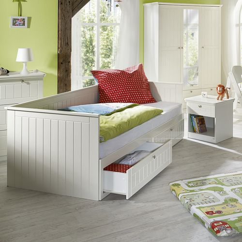 Letto singolo - DREAMWORLD 2 : 58798 - roba Baumann GmbH - contemporaneo / per bambini / a cassetti