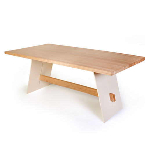 Tavolo contemporaneo - ALADIN - Standard Furniture Factory Sarajevo - in legno / con supporto in legno / rettangolare