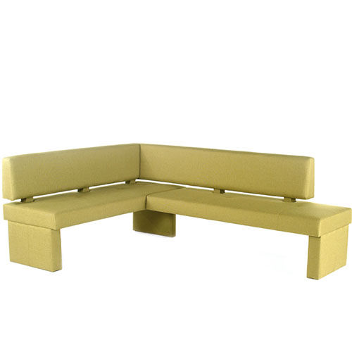Panca da giardino contemporanea - DOMINO - Standard Furniture Factory Sarajevo - in tessuto / con schienale / imbottita