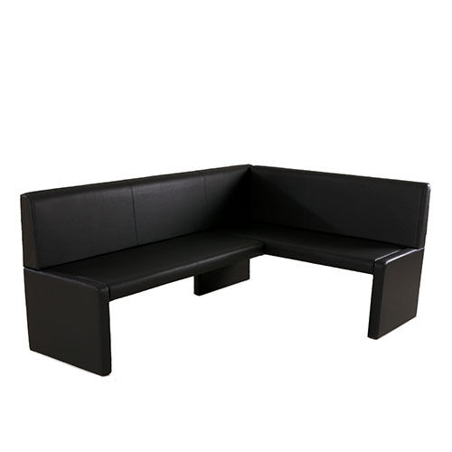 Panca contemporanea - BERLIN - Standard Furniture Factory Sarajevo - in pelle / con schienale
