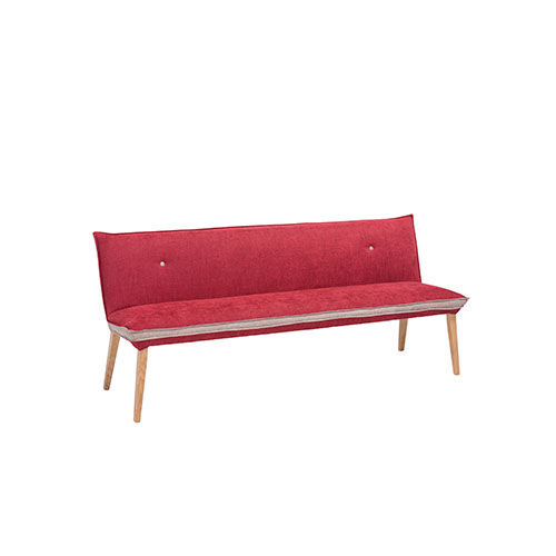 Panca contemporanea - GENUA - Standard Furniture Factory Sarajevo - in legno / in tessuto / in pelle