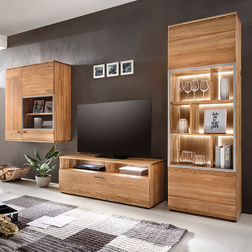 Parete attrezzata TV contemporaneo - NIZZA - Standard Furniture Factory Sarajevo - in legno / modulare