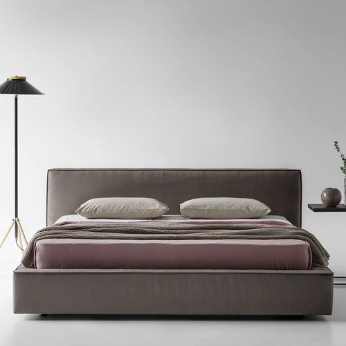 Letto matrimoniale - LENNI - ZEGEN - contemporaneo / imbottito / con testiera