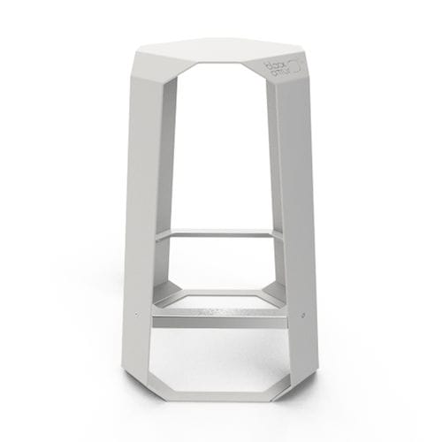 Sgabello da bar contemporaneo - EDGE - Black-Citrus - in legno / in Plexiglas® / con supporto in acciaio inossidabile