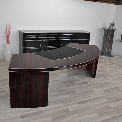 Scrivania design Bauhaus - OAM00522 - Münsterland Gruppe GmbH & Co. KG - in ebano di macassar