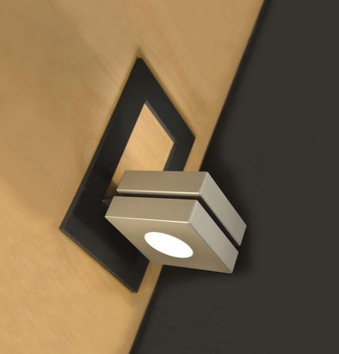 Applique contemporanea - KLAS INCORNICIATA - Hi Project srl - Brillamenti - da interno / da esterno / in alluminio