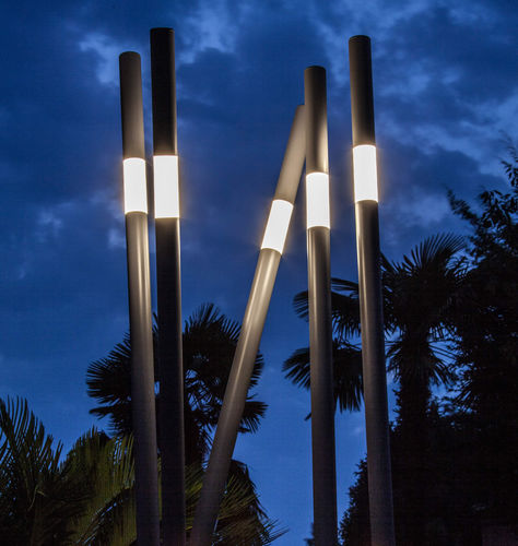 Lampioncino da giardino - LUCCIOLA - Hi Project srl - Brillamenti - contemporaneo / in alluminio / in policarbonato