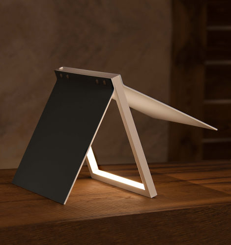 Lampada da tavolo - ISOS - Hi Project srl - Brillamenti - in alluminio / in metacrilato / contemporanea