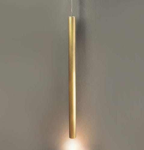 Lampada a sospensione - Cilindretto Mini - Hi Project srl - Brillamenti - in alluminio / design minimalista / con cavo