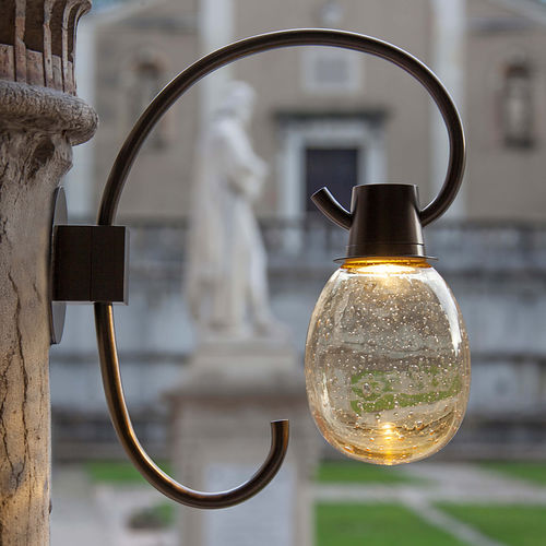 Applique classica - Ginestre - Hi Project srl - Brillamenti - da esterno / in alluminio / in acciaio