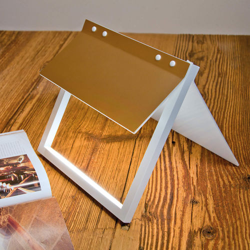 Lampada da tavolo - KATHÈ - Hi Project srl - Brillamenti - in alluminio / in metacrilato / contemporanea