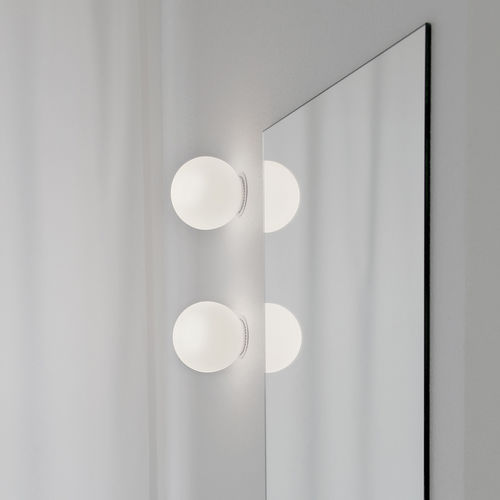 Applique contemporanea - ZBOWL - Hi Project srl - Brillamenti - da interno / in alluminio / in vetro soffiato