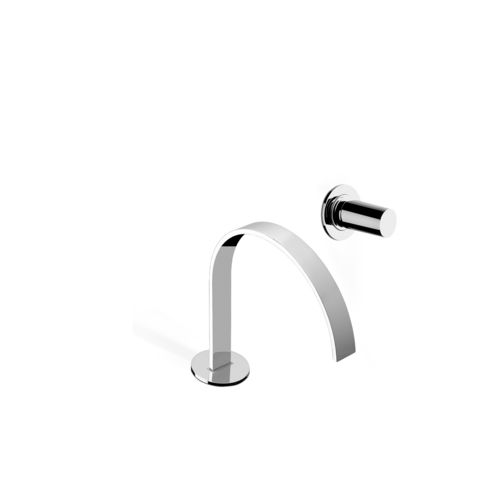 Miscelatore per lavabo - C-LE22MP - ICÓNICO - da parete / in metallo cromato / da bagno