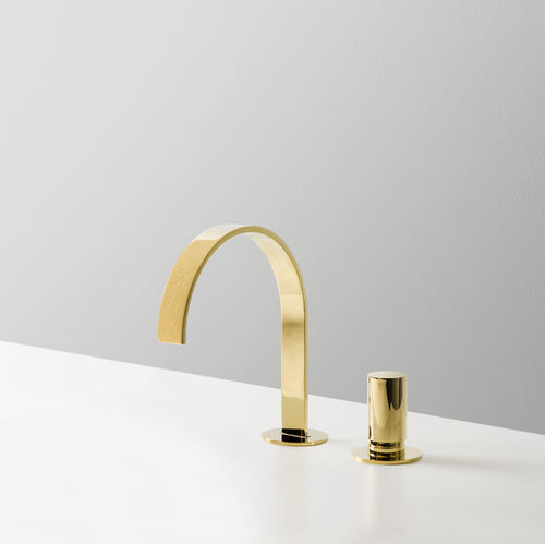 Miscelatore per lavabo - A-LE22 - ICÓNICO - da appoggio / in metallo cromato / da bagno