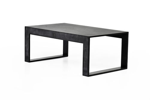 Tavolino basso contemporaneo - FRAME - Gravelli - in calcestruzzo / rettangolare / per uso residenziale