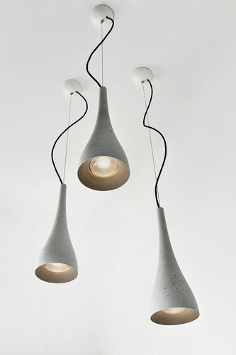 Lampada a sospensione - OCUN - Gravelli - in acciaio inossidabile / in calcestruzzo / contemporanea