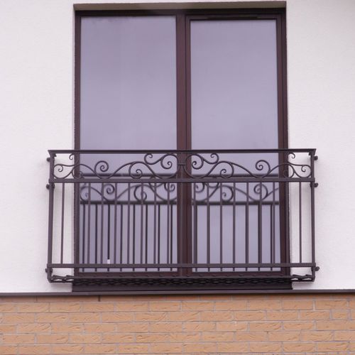 Ringhiera in ferro modellato - 18 - La Forge Artistique - a sbarre / da esterno / per balcone