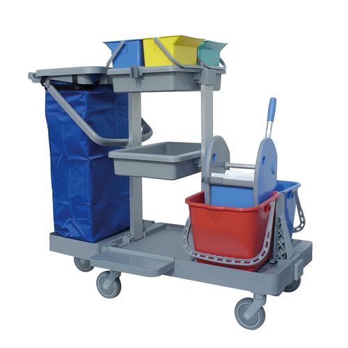 Carrello di pulizia - ANTARES A - IPC - contract / in polipropilene