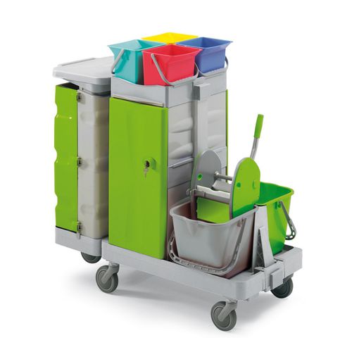 Carrello di pulizia - ANTARES SECURITY A - IPC - contract / in polipropilene / in ABS