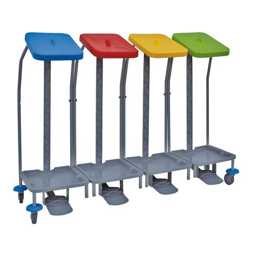 Carrello portarifiuti - LINEN 24 - IPC - contract / in polipropilene