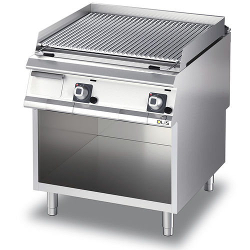 Grill a gas - D94/10PLG - Olis Ali Group S.r.l. - da bancone / professionale / in acciaio inossidabile