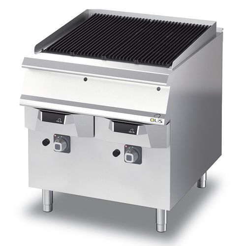 Grill a gas - D74/10GG - Olis Ali Group S.r.l. - a pavimento / professionale / in acciaio inossidabile