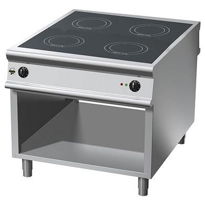 Blocco cottura a induzione - 1100/90VTCIND - Olis Ali Group S.r.l. - professionale / in acciaio inossidabile / in ceramica