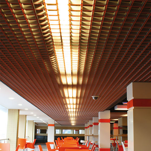 Controsoffitto in alluminio - PARA LITE - Integra - Interior Systems - in fibra di poliestere / in pannelli / per ufficio