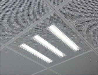 Luce da incasso a soffitto - TILE LINE 3D - Integra - Interior Systems - LED / lineare / circolare
