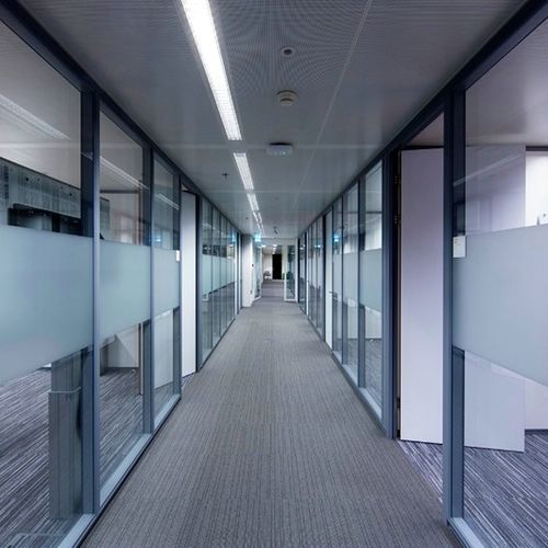Controsoffitto in alluminio - INTEGRA-M® - Integra - Interior Systems - in acciaio galvanizzato / in acciaio inossidabile / in pannelli