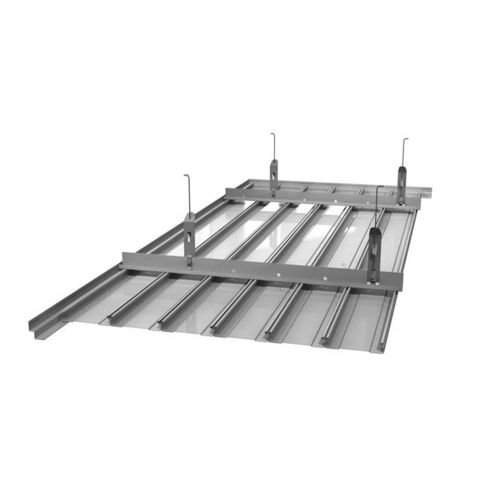 Controsoffitto in alluminio - TUBE SYSTEM - Integra - Interior Systems - in acciaio / in pannelli / per ufficio