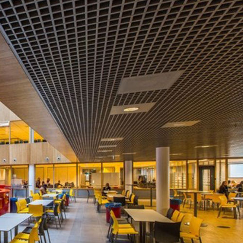 Controsoffitto in alluminio - DELTA - Integra - Interior Systems - in fibra di poliestere / in pannelli / per ufficio