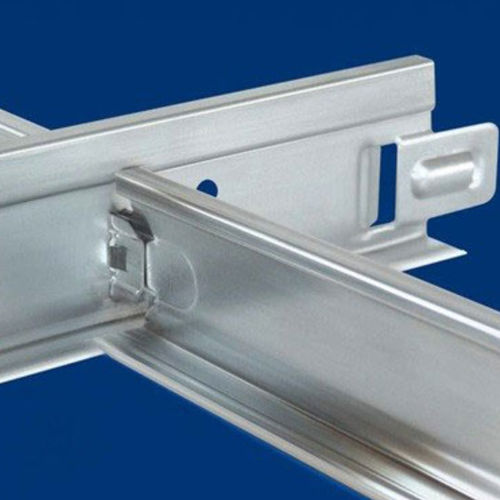 Profilo in acciaio galvanizzato - GRIDA T-24 - Integra - Interior Systems - a T / per soffitto / su misura