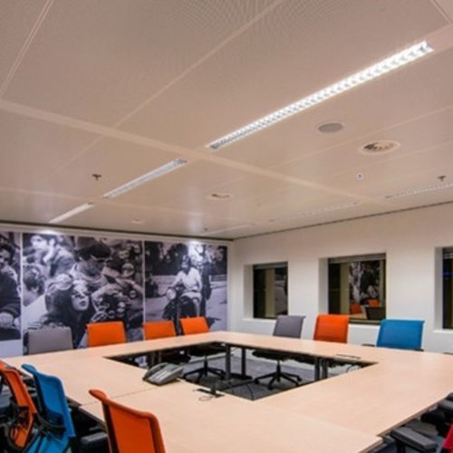 Lastra di ventilazione da soffitto - SWIRL (WR) - Integra - Interior Systems