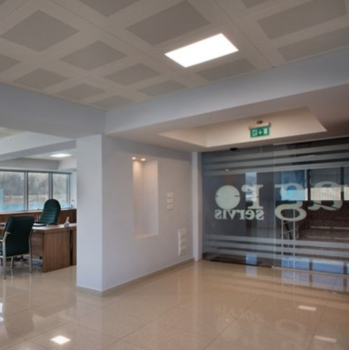 Luce da incasso a soffitto - TILE ZONE 40S - Integra - Interior Systems - LED / lineare / circolare