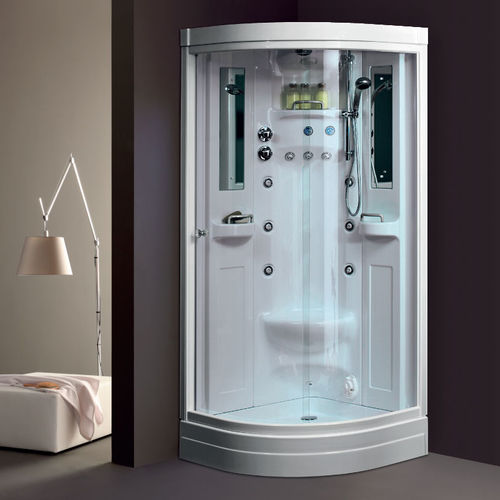 Box doccia in vetro - ELIOS A - ilma srl - con porta scorrevole / curvo