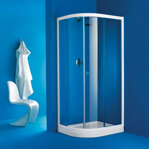 Parete doccia scorrevole - ACQUA RS2 - ilma srl - curva / d'angolo