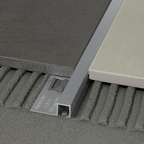 Profilo di separazione in acciaio inossidabile - CERFIX PROSTYLE - PROFILPAS - per piastrelle / a L / a sezione rettangolare