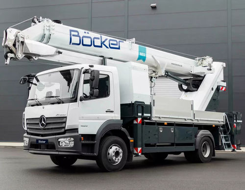 Gru montata su camion - AK 36 - Böcker Maschinenwerke GmbH - a torre / formato compatto / telescopica