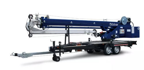 Gru telescopica - AHK 30 - Böcker Maschinenwerke GmbH - con braccio impennabile / idraulica / mobile