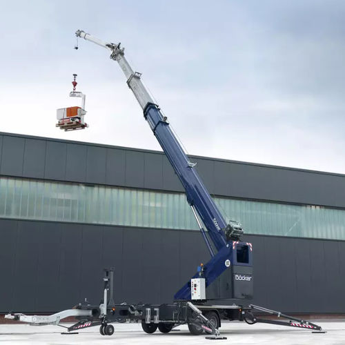 Gru telescopica - AHK 36 / AHK 36e - Böcker Maschinenwerke GmbH - con braccio impennabile / idraulica / mobile
