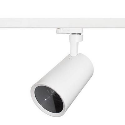 Faretti a binario LED - ZOOM : TR130NW30 - Indigo Lighting - tondo / in ghisa di alluminio / contract