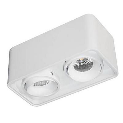 Downlight sporgente - PURE 200 : DO21121 - Indigo Lighting - LED / rettangolare / da interno