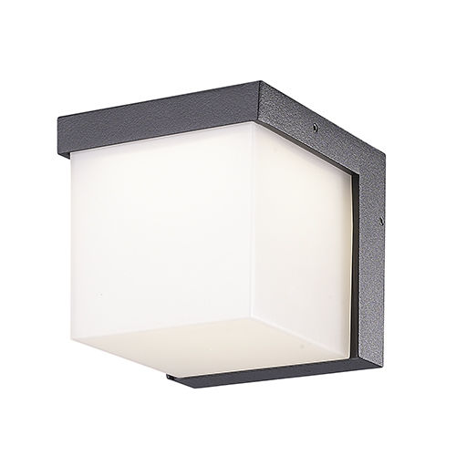 Applique contemporanea - LUXI 139 : OU13524 - Indigo Lighting - da esterno / in ghisa di alluminio / in policarbonato